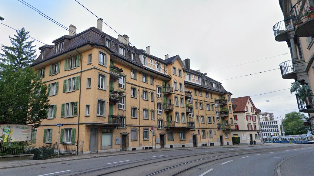 Zürich gemeinnützige Wohnungen Stadtrat Forchstrasse, © Screenshot Street View