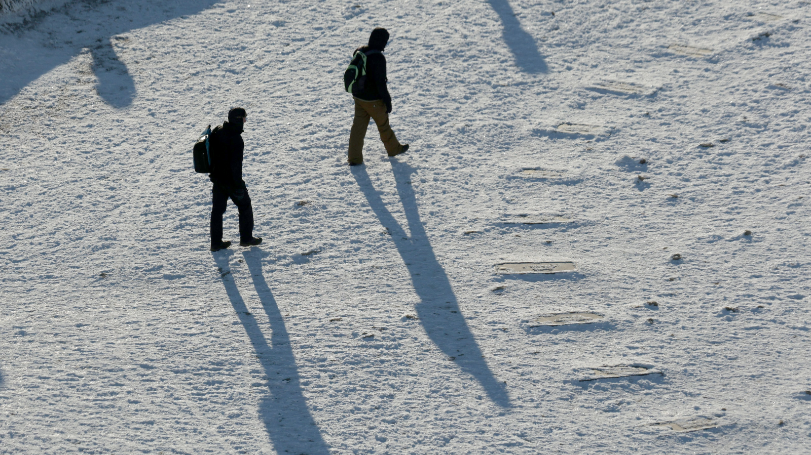Almanya’da Son 15 Yılın En Soğuk Noel’i Yaşandı!, © Matthias Bein/dpa