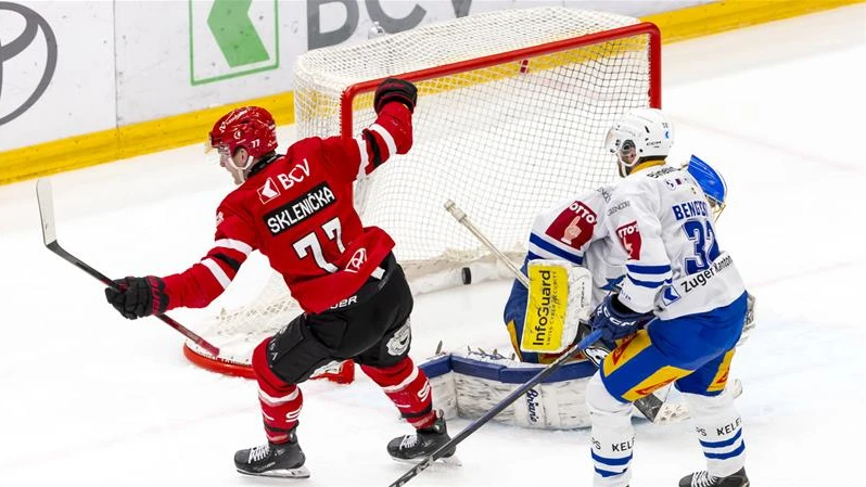 Lausanne feiert 7. Sieg in Folge , © Keystone Salvatore di Nolfi Lausanne feiert 7. Sieg in Folge , © Keystone Salvatore di Nolfi