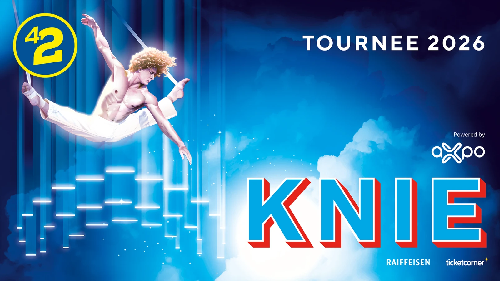 Ticket for Two - Circus Knie I 15. März 2026, © Zirkus Knie Ticket for Two - Circus Knie I 15. März 2026, © Zirkus Knie