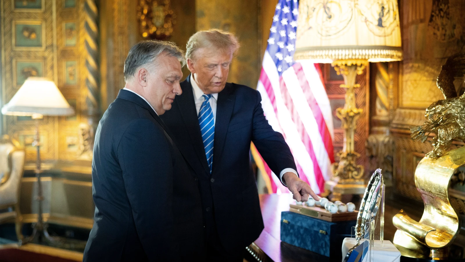 Trumps Rückkehr hat die Welt verändert, © Keystone / EPA Hungarian Prime Minister's Offic / Zoltan Fischer / Handout Trumps Rückkehr hat die Welt verändert, © Keystone / EPA Hungarian Prime Minister's Offic / Zoltan Fischer / Handout