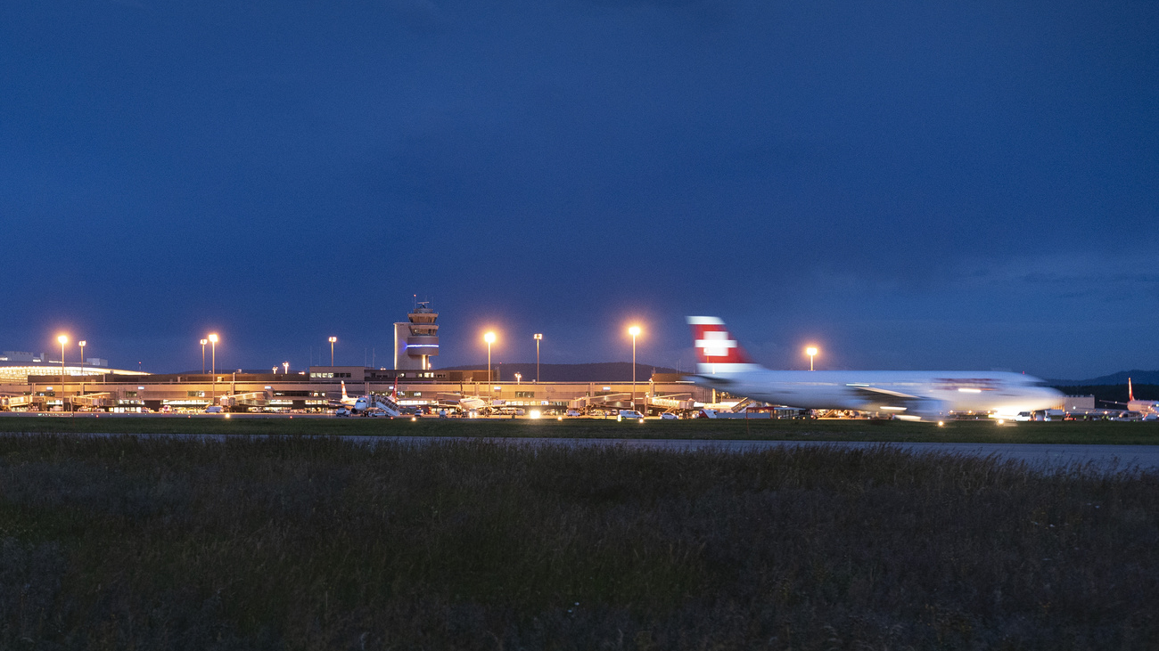 Flughafen Nachtruhe Zürich Flugsperre, © Keystone-SDA
