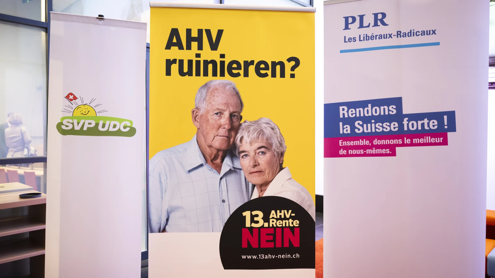 Umfrage zeigt Mehrheit für Initiative für eine 13. AHV-Rente, © Keystone / Anthony Anex Umfrage zeigt Mehrheit für Initiative für eine 13. AHV-Rente, © Keystone / Anthony Anex