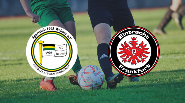 Eintracht Frankfurt zum Gastspiel in Weimar