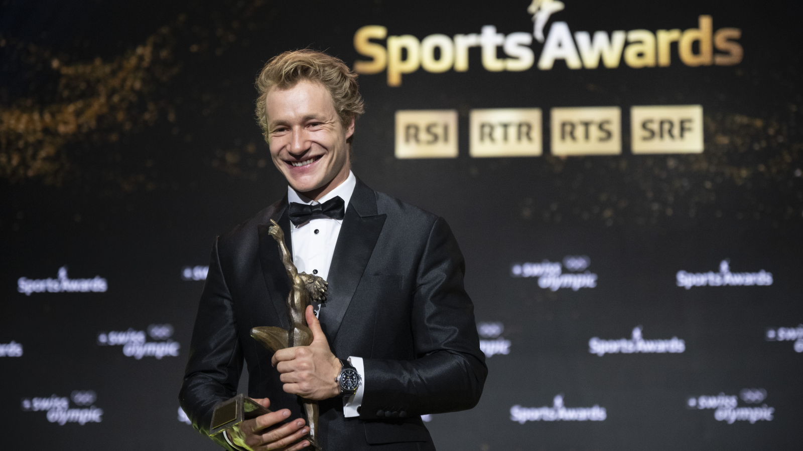 "Die schönste Auszeichnung im Schweizer Sport", © KEYSTONE/Ennio Leanza