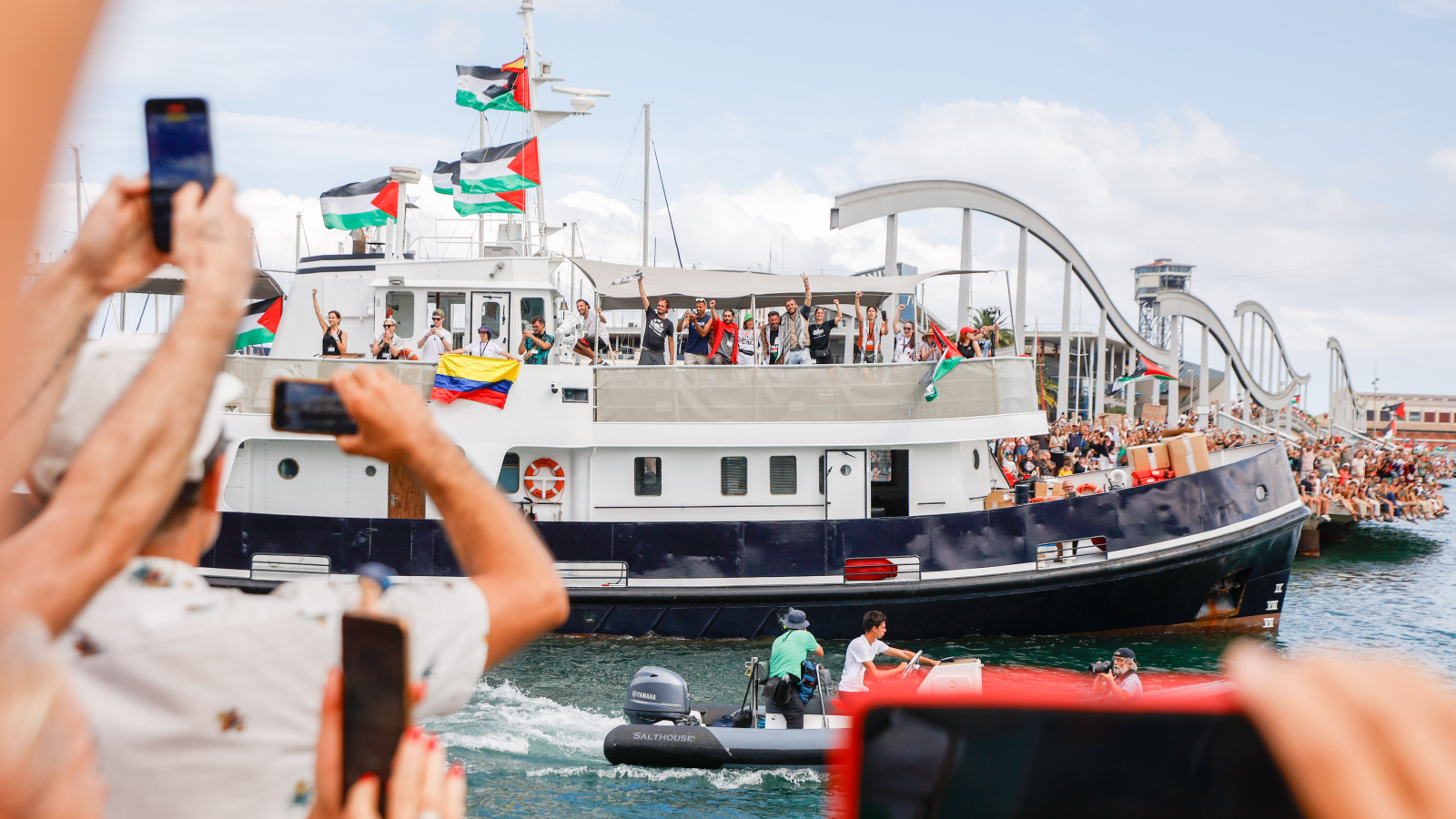 Küresel Sumud Filosu: Artık 'Yüksek Riskli Bölgede', © Kike Rincón/EUROPA PRESS/dpa