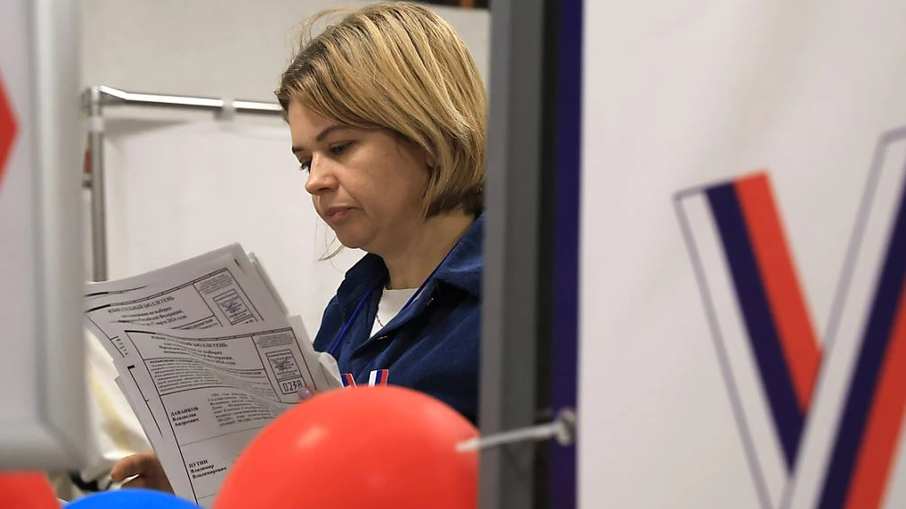 Rekordergebnis für Putin bei Präsidentschaftswahl, © Uncredited/AP/dpa Rekordergebnis für Putin bei Präsidentschaftswahl, © Uncredited/AP/dpa