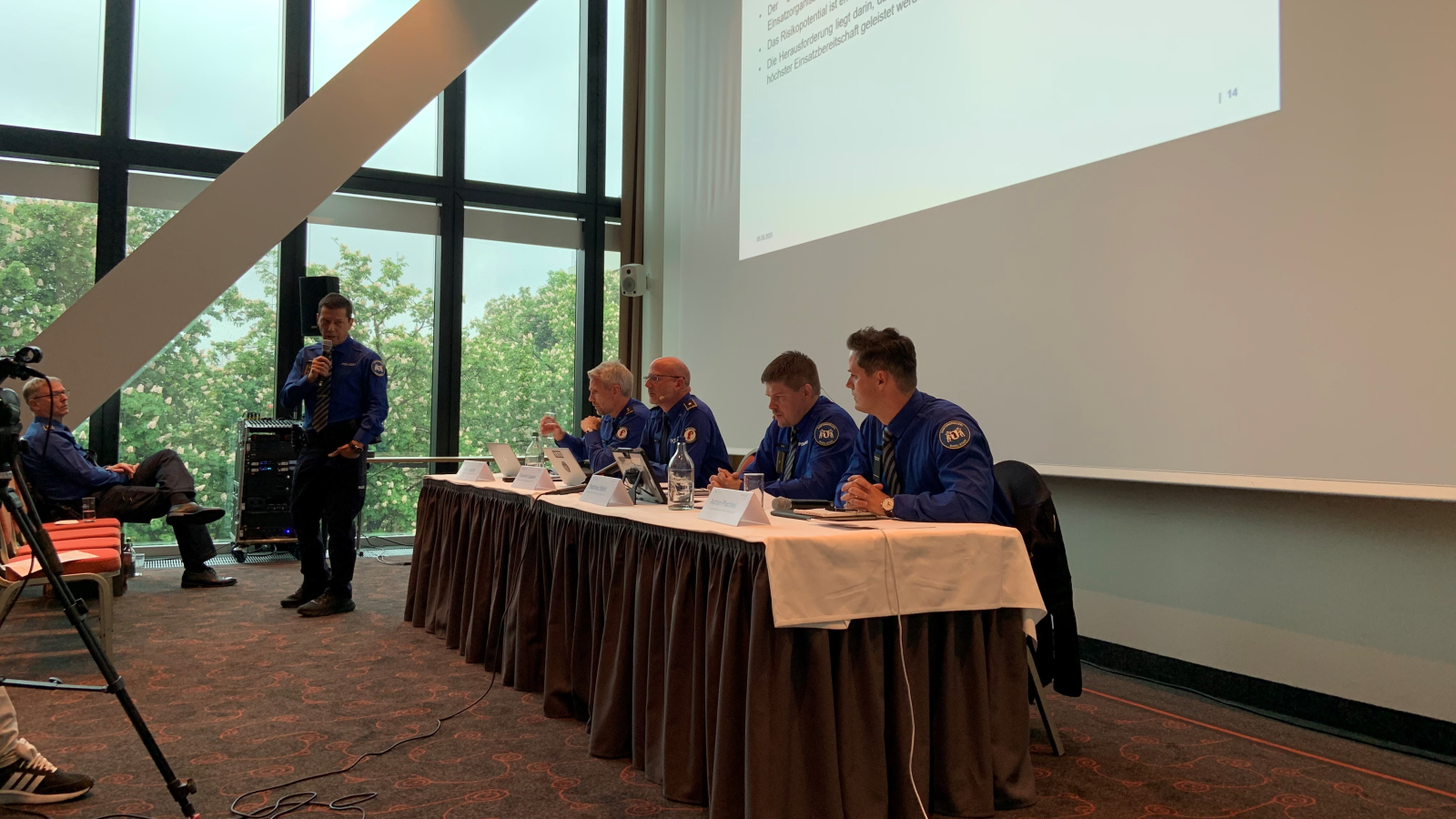 Die Polizei präsentiert ihre Pläne für den Eurovision Song Contest