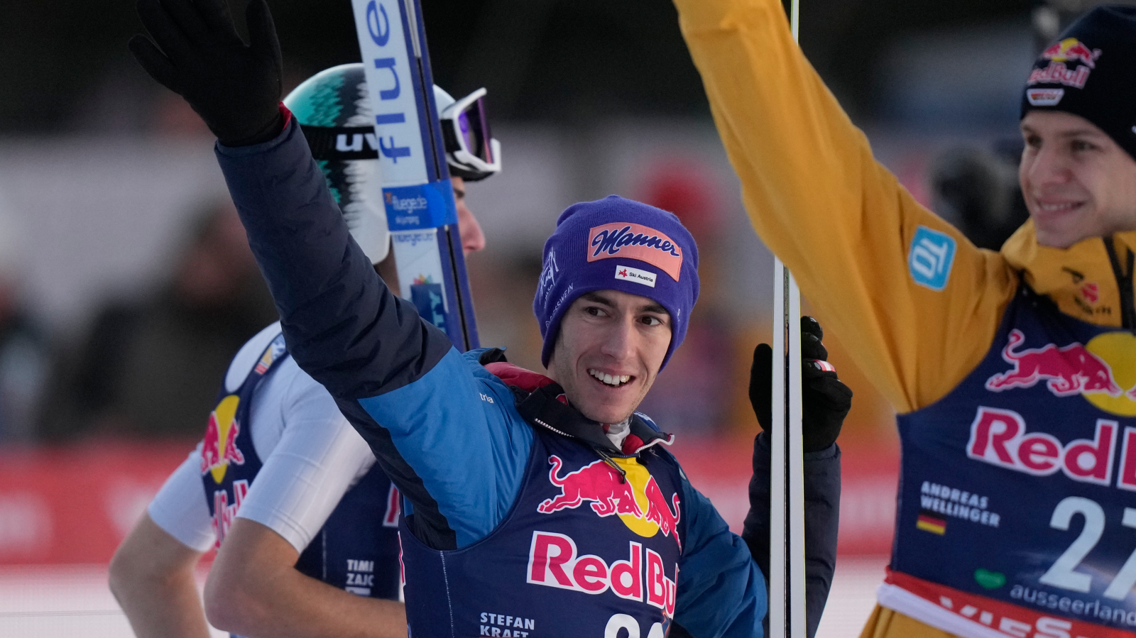 Stefan Kraft neuer Skiflug-Weltmeister, © Bild: Keystone