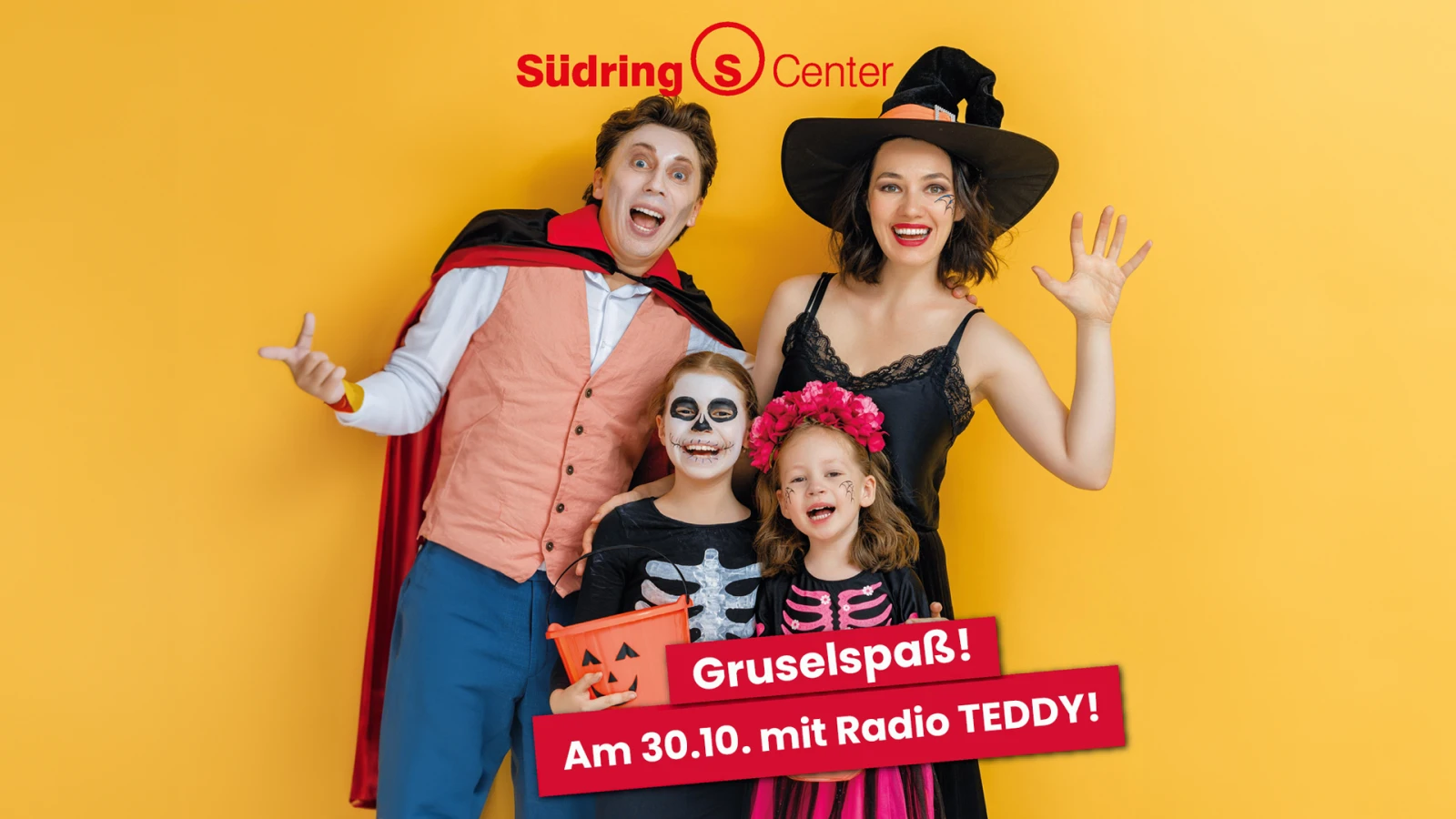 Radio TEDDY vor Ort | Halloween im Südring Center! Radio TEDDY vor Ort | Halloween im Südring Center!