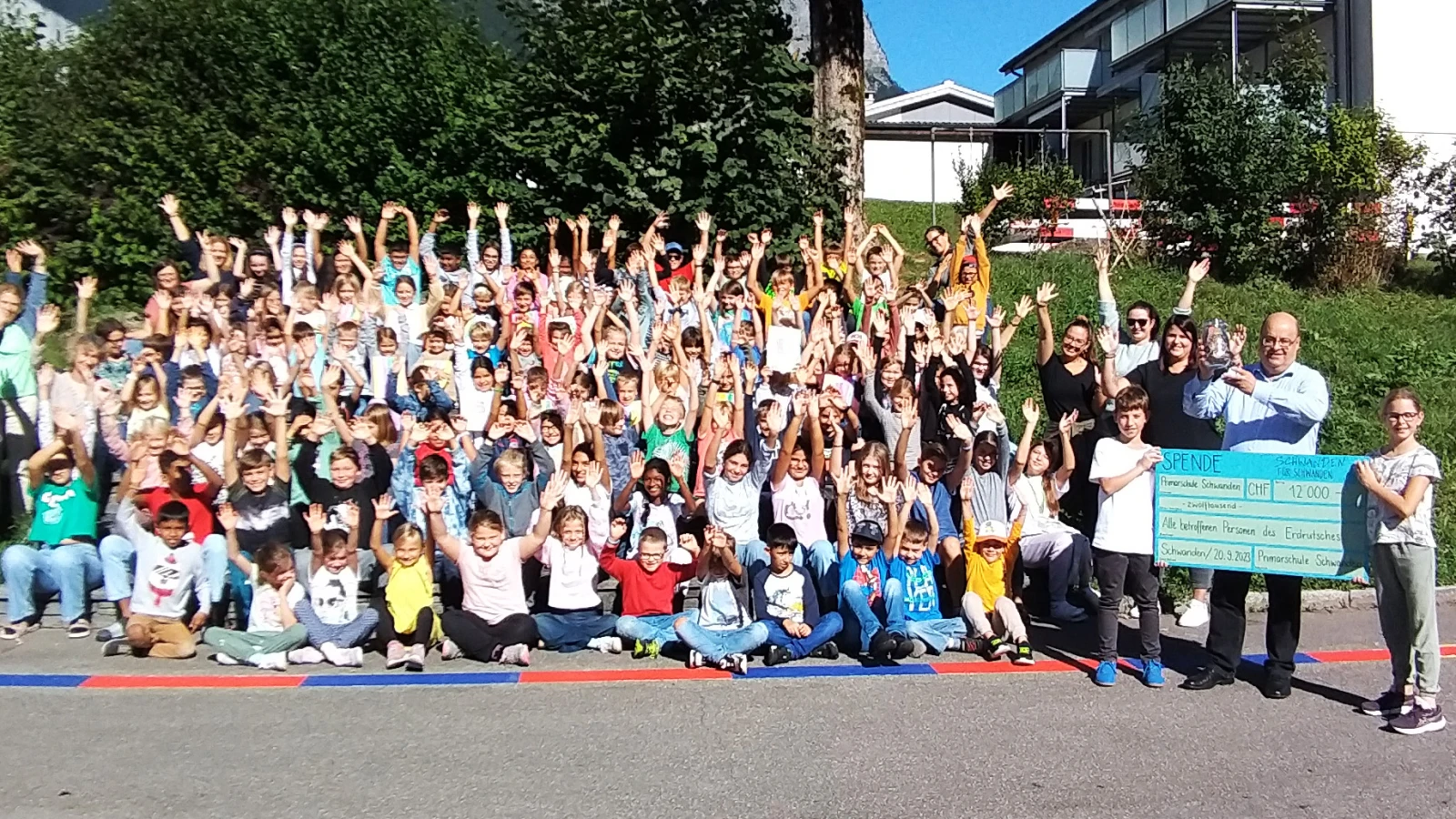 Schwanden Glarus Erdrutsch Spenden , © Gemeinde Glarus-Süd Schwanden Glarus Erdrutsch Spenden , © Gemeinde Glarus-Süd