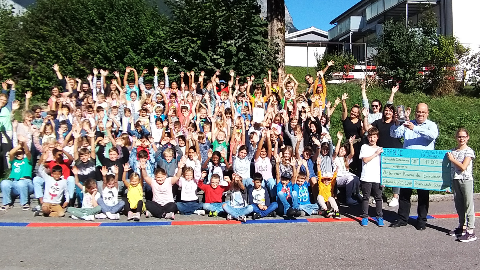 Schwanden Glarus Erdrutsch Spenden , © Gemeinde Glarus-Süd