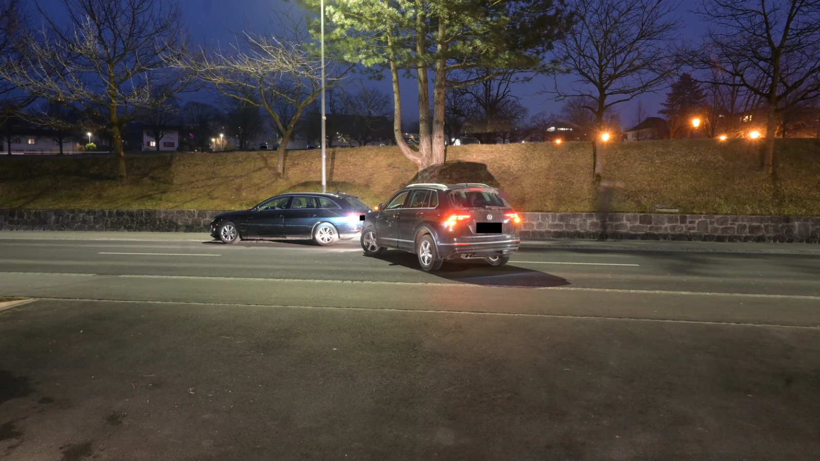 Unfall mit Sachschaden im Feierabendverkehr, © Landespolizei Unfall mit Sachschaden im Feierabendverkehr, © Landespolizei