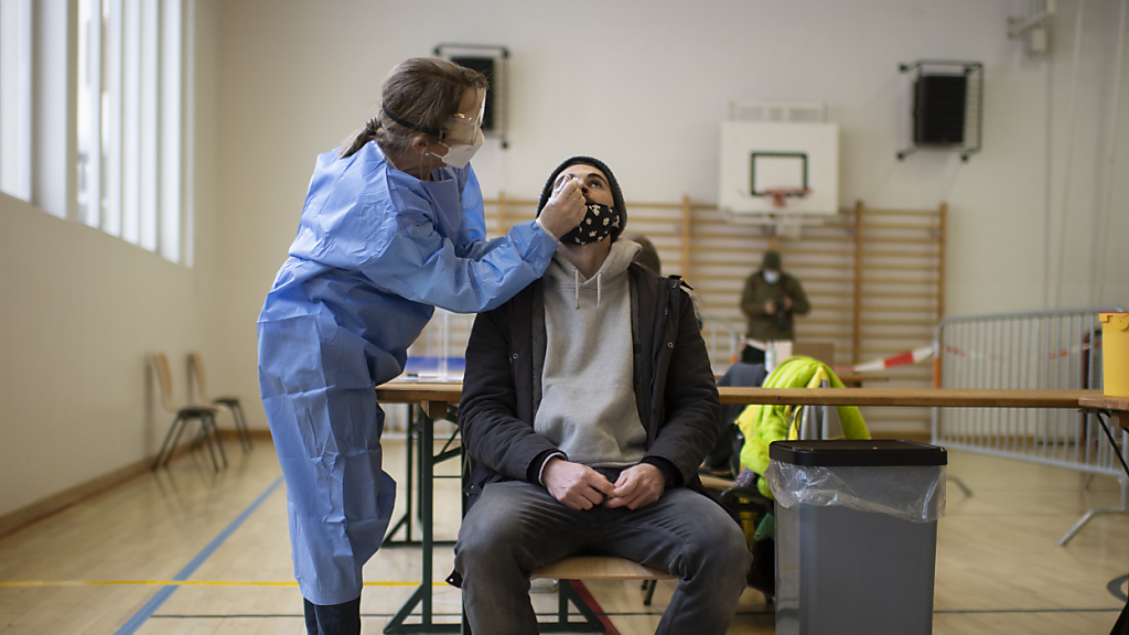 Fünf Jahre Corona-Pandemie in Graubünden, © Keystone / SDA / Archivbild