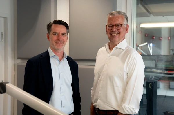 Meinrad Engeler, CEO von SH POWER und Thomas Fischer, CEO der EKS AG , © Radio Munot Meinrad Engeler, CEO von SH POWER und Thomas Fischer, CEO der EKS AG , © Radio Munot