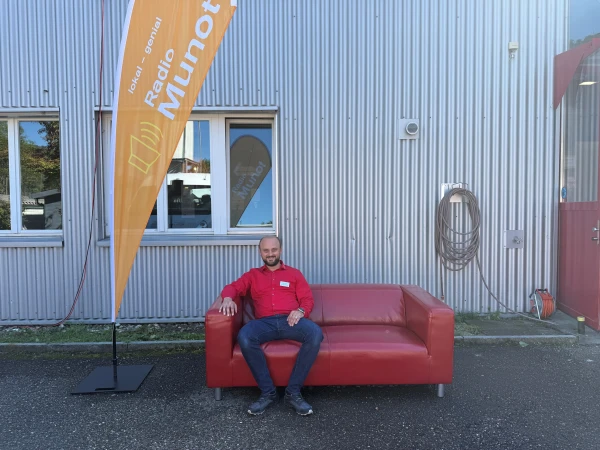 Enes Velioski, © Radio Munot Enes Velioski, © Radio Munot