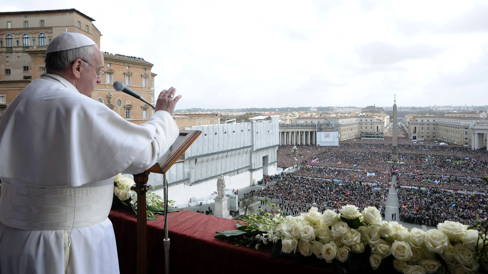 Papst fordert von Davos-Teilnehmern Kampf gegen Armut, © Keystone / AP L`Osservatore Romano / Symbolbild Papst fordert von Davos-Teilnehmern Kampf gegen Armut, © Keystone / AP L`Osservatore Romano / Symbolbild