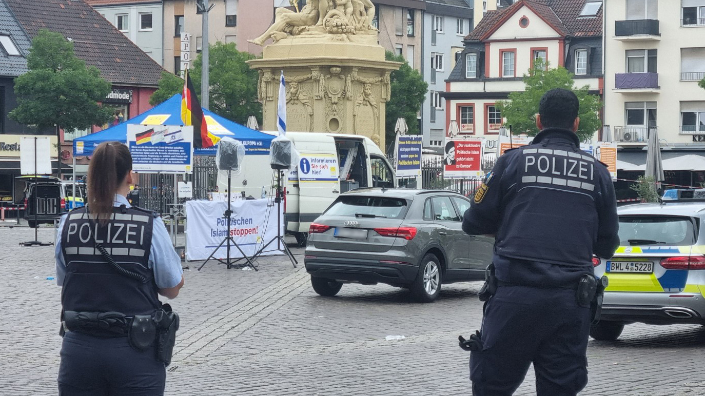Viele Fragen um Messerattacke in Mannheim&nbsp;, © Keystone-SDA