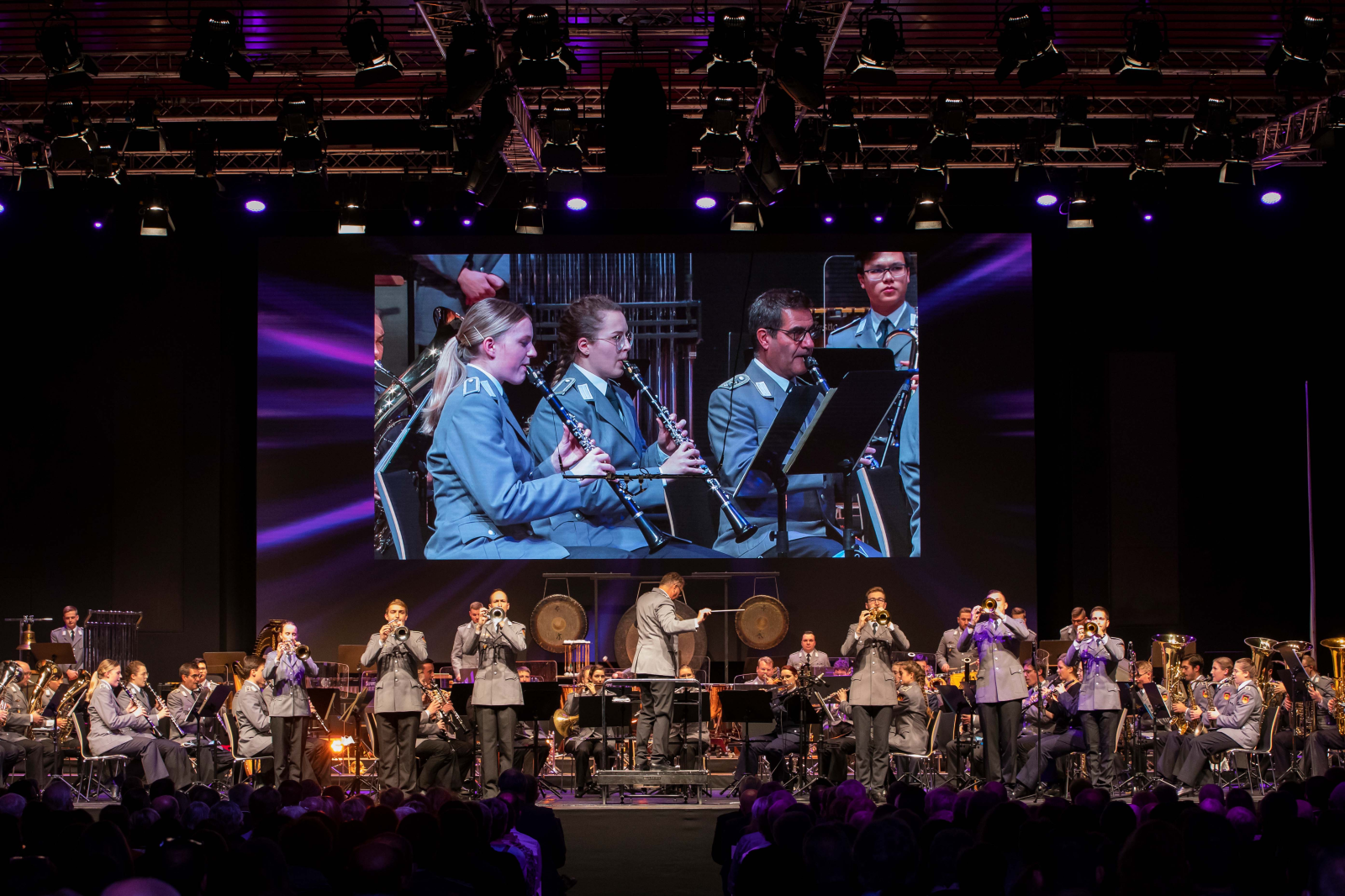 Eitorf: Die Big Band des Ausbildungsmusikkorps der Bundeswehr, © Hilden_Orchester