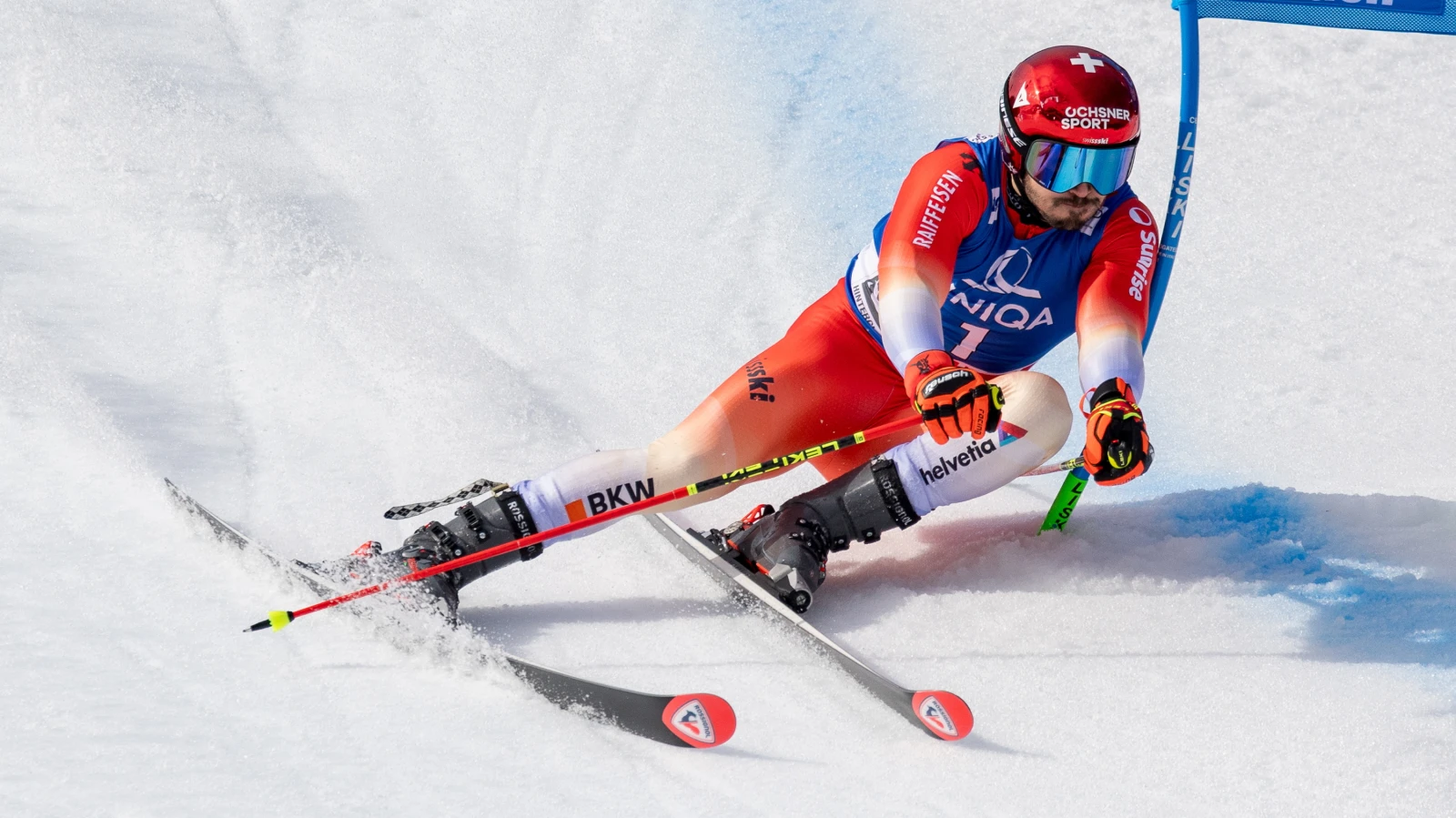 Odermatt scheidet aus, Loic Meillard gewinnt, © Keystone Odermatt scheidet aus, Loic Meillard gewinnt, © Keystone