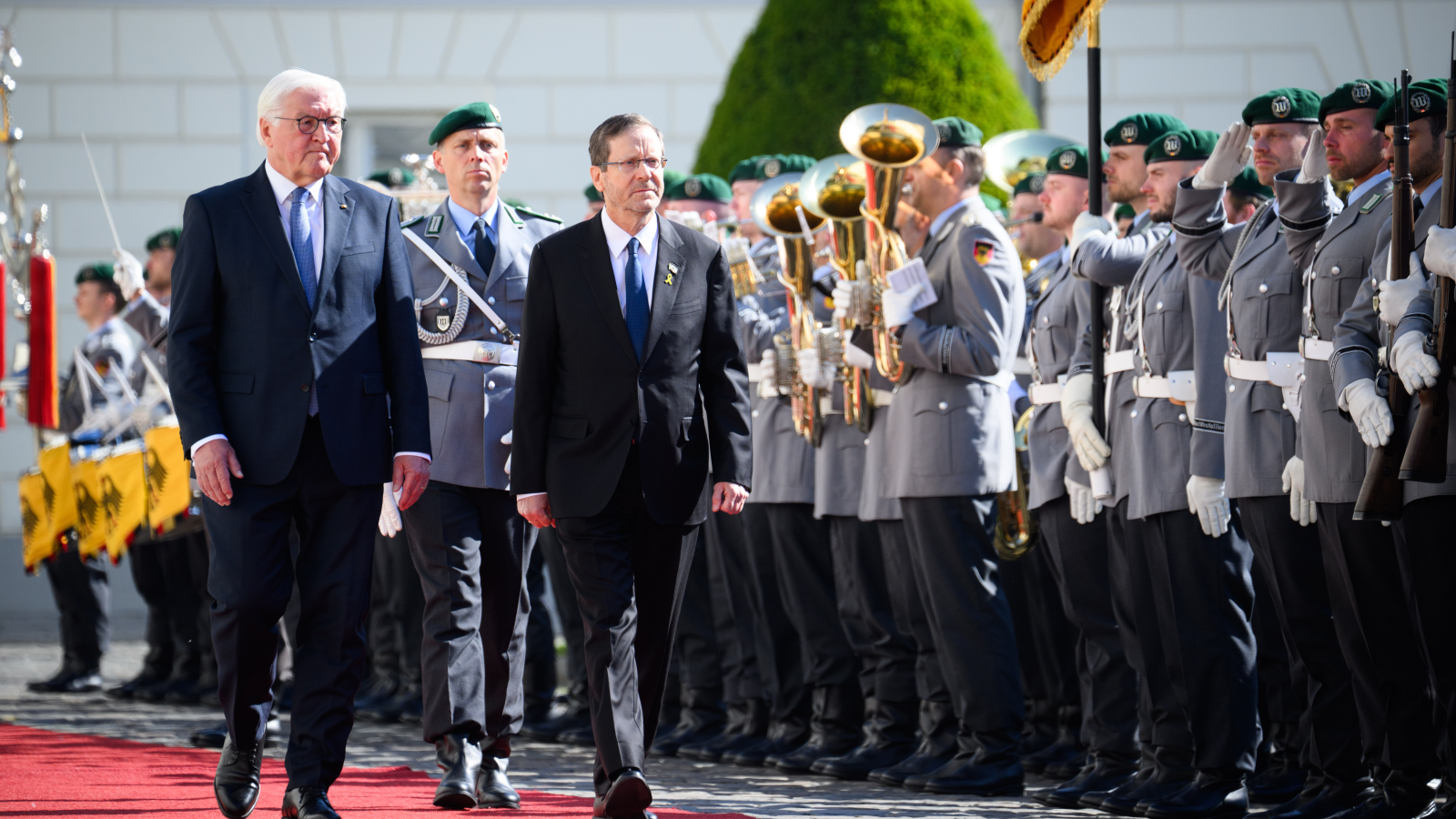 Berlin'de Devlet Ziyareti Trafiği Felç Etti!, © Bernd von Jutrczenka/dpa