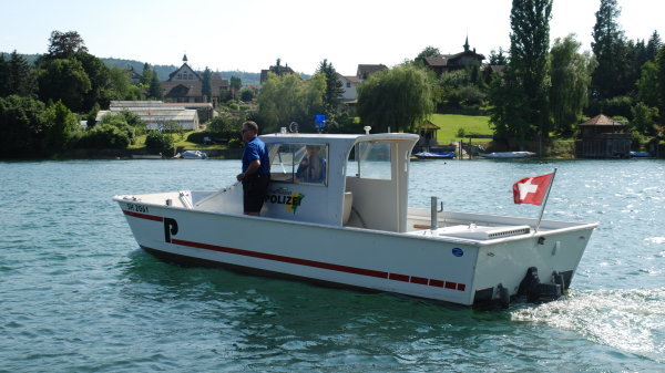 Weidlinge aus Sicht der Wasserpolizei, © Radio Munot