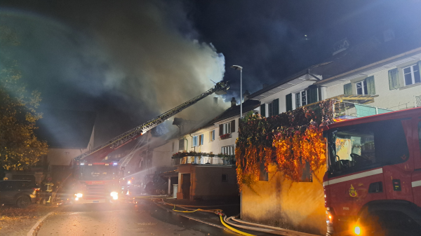 Grossbrand in Hallau: Gutachten deuten auf Brandstiftung hin, © radio munot