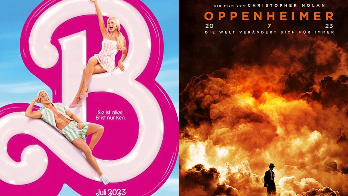 © Barbie (Warner Bros.) | Oppenheimer (Universal) © Barbie (Warner Bros.) | Oppenheimer (Universal)