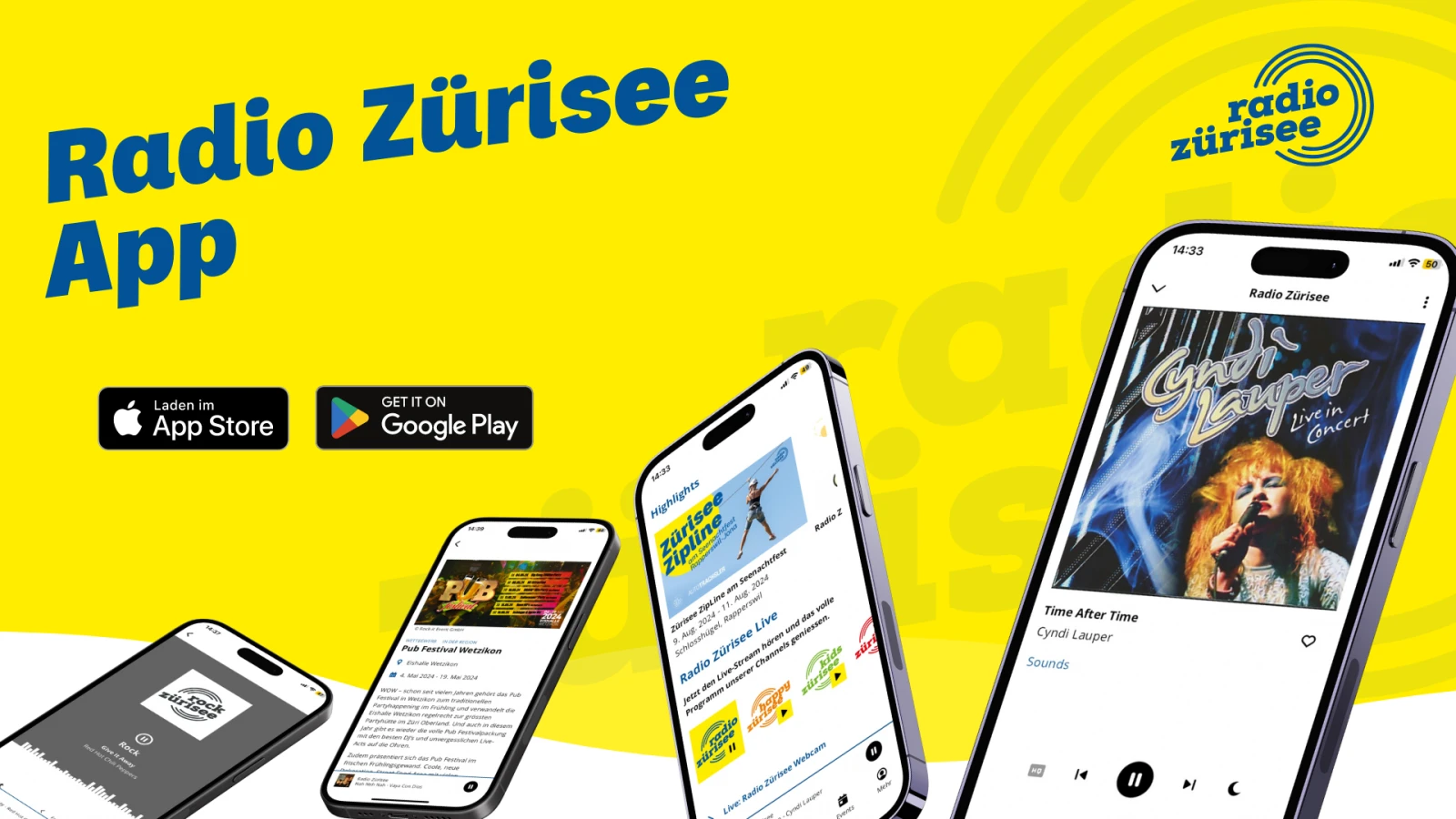Radio Zürisee App, © Radio Zürisee Radio Zürisee App, © Radio Zürisee