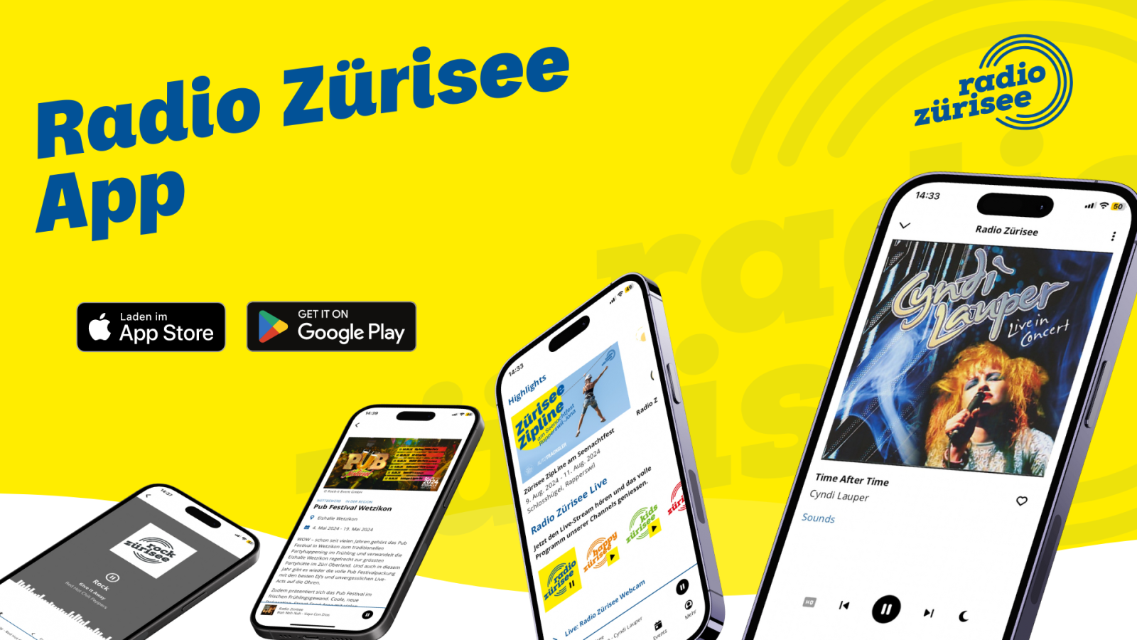 Radio Zürisee App, © Radio Zürisee
