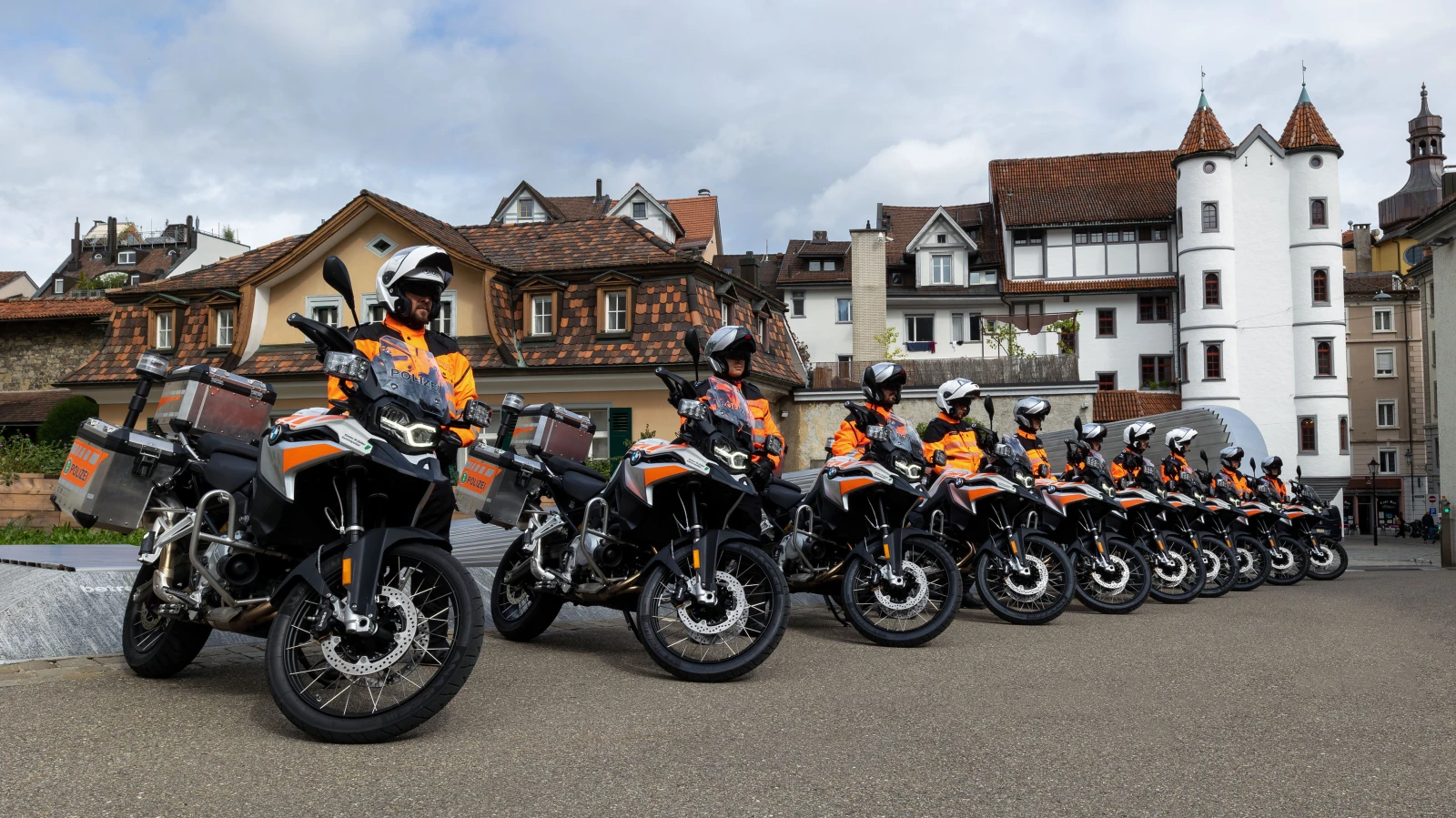 Motorräder Polizei Kanton St. Gallen, © Kapo SG Motorräder Polizei Kanton St. Gallen, © Kapo SG