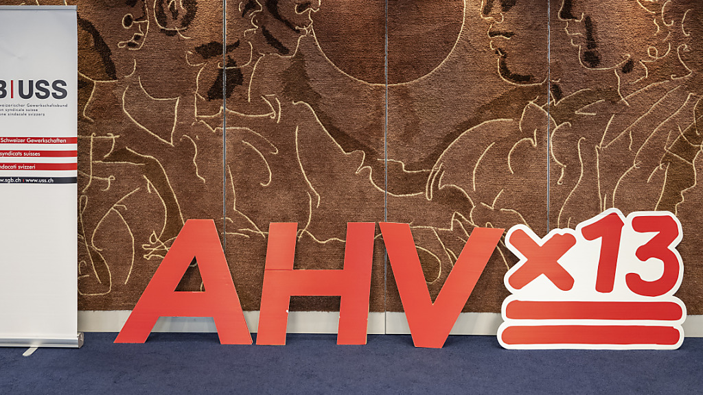 Kritik an Bundesratsplänen zur 13. AHV-Rente, © Keystone-SDA