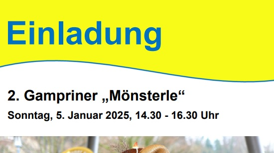 2. Gampriner Mönsterle, © zvg