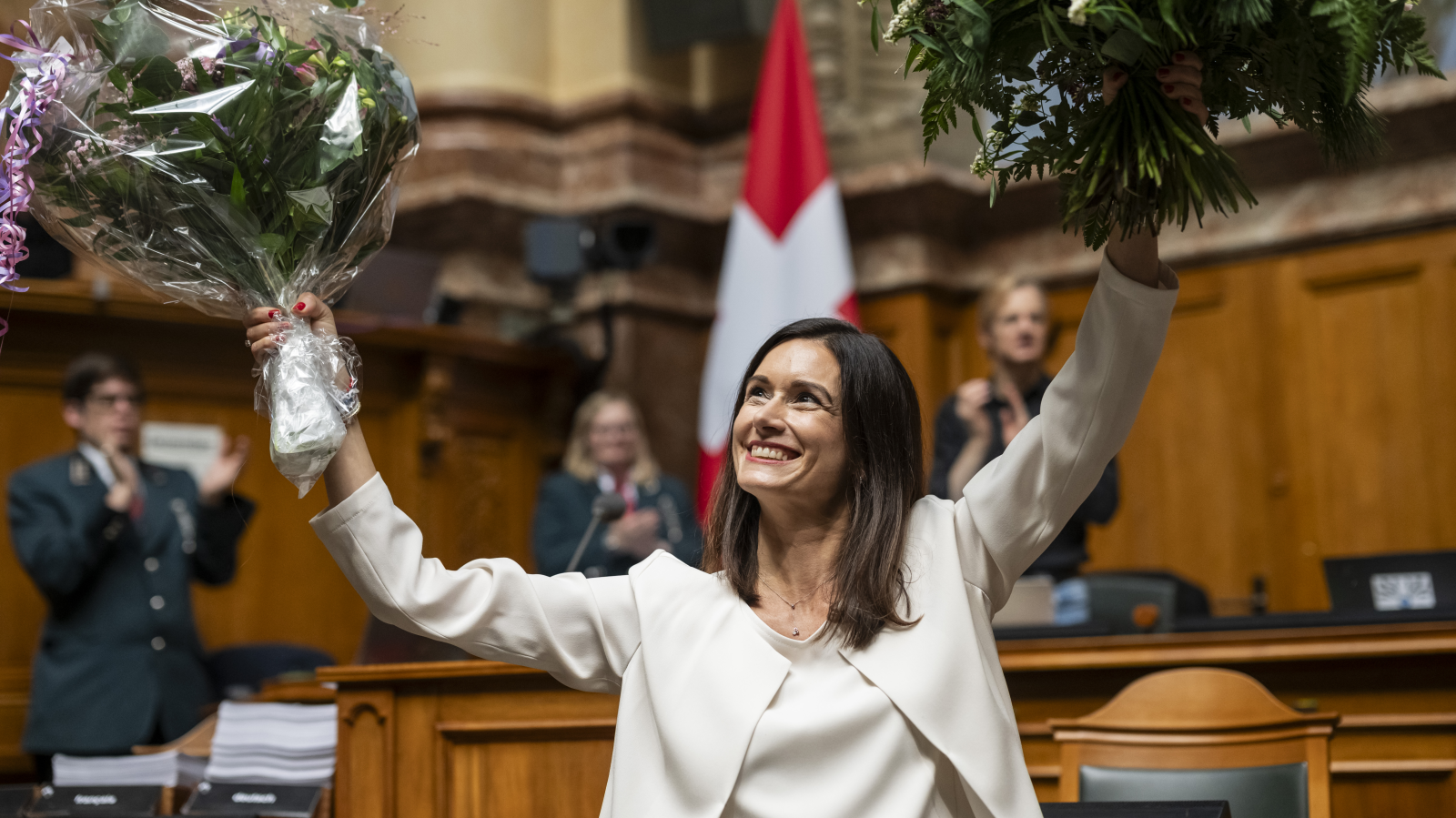 Maja Riniker neue Nationalratspräsidentin, © Keystone / Alessandro della Valle / Archivbild