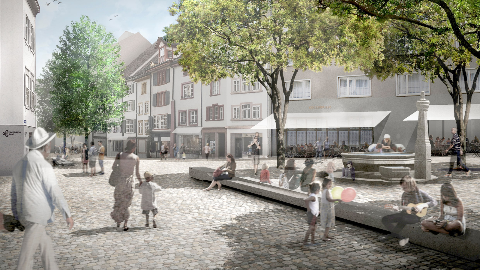 Bauarbeiten am Rümelinsplatz verzögern sich, © Kanton Basel-Stadt