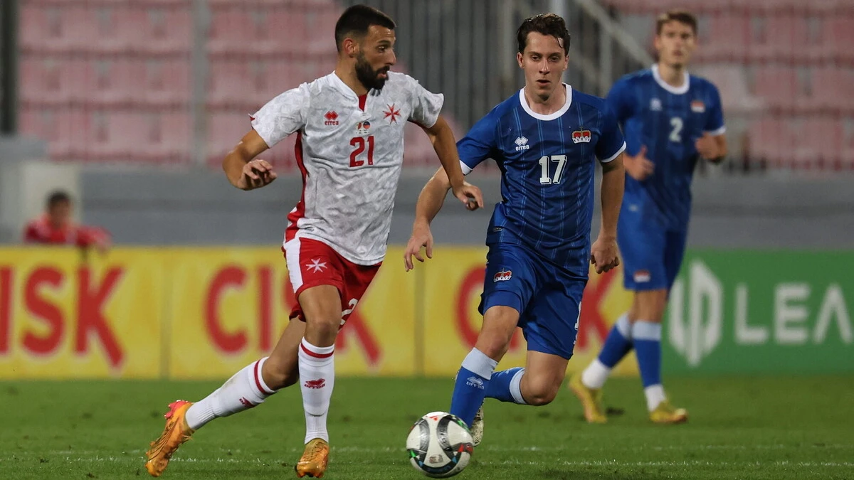 Liechtenstein verliert gegen Malta mit 0:2, © (©LFV/DeFodi/Domenic Aquilina) Liechtenstein verliert gegen Malta mit 0:2, © (©LFV/DeFodi/Domenic Aquilina)