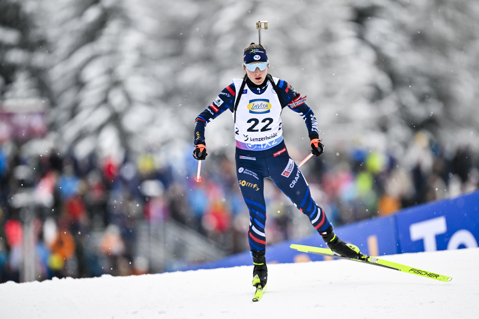 Biathlon: Schweizerinnen geschlagen, © Keystone