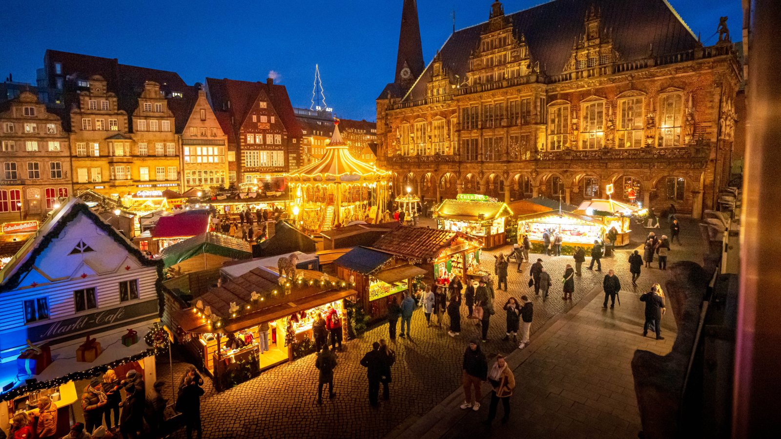 Bremen, Noel Pazarı Güvenliği İçin 3 Milyon Avro Ek Bütçe Ayırdı, © Sina Schuldt/dpa
