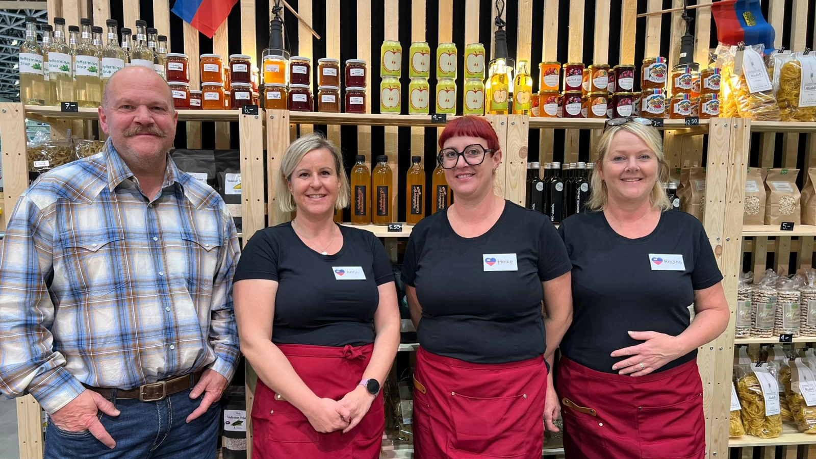 Der Regionen kommen an der OLMA an, © Radio Liechtenstein Der Regionen kommen an der OLMA an, © Radio Liechtenstein