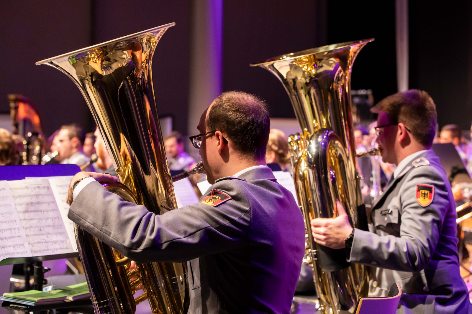 Essen: Die Big Band des Ausbildungsmusikkorps der Bundeswehr, © Hilden_Orchester 4