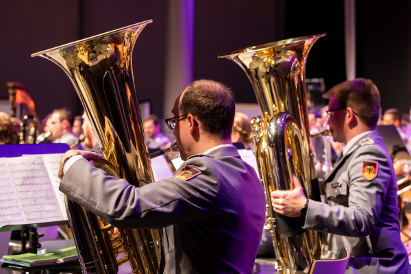 Essen: Die Big Band des Ausbildungsmusikkorps der Bundeswehr, © Hilden_Orchester 4