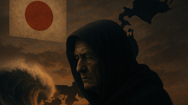 Tatsuki’nin 2025 Kehaneti Panik Yarattı: Japonya’da Tsunami Korkusu, © Görsel yapay zeka ile oluşturulmuştur
