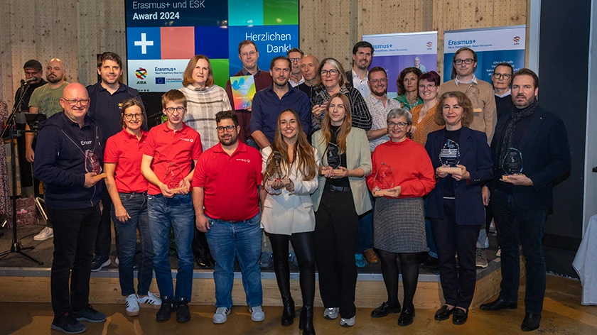 Erasmus+ Award für hybride Unterrichtsform, © Universität Liechtenstein Erasmus+ Award für hybride Unterrichtsform, © Universität Liechtenstein