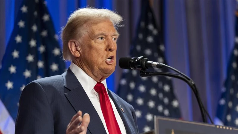 Trump kündigt Zölle auf ausländische Waren an, © Keystone/Alex Brandon Trump kündigt Zölle auf ausländische Waren an, © Keystone/Alex Brandon