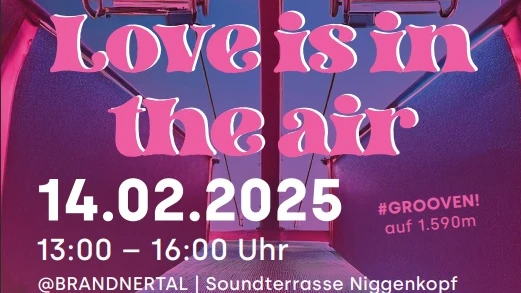 Love is in the Air im Brandnertal – Liftdate auf 1.590m, © zvg Love is in the Air im Brandnertal – Liftdate auf 1.590m, © zvg