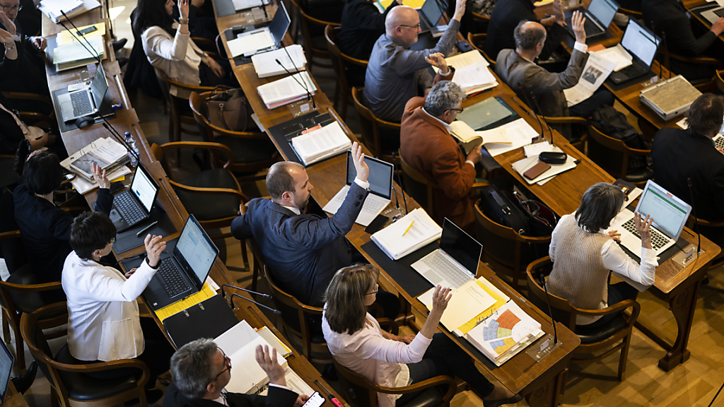 St. Galler Kantonsrat bewilligt Nachtragskredit für Steuer-IT, © Keystone/SDA