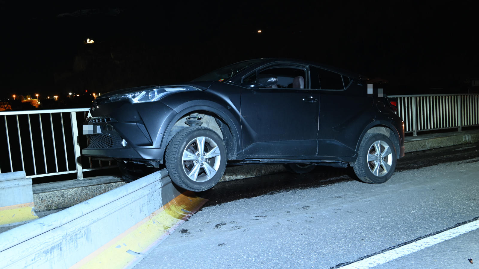In angetrunkenem Zustand in Flums verunfallt, © Kantonspolizei St. Gallen