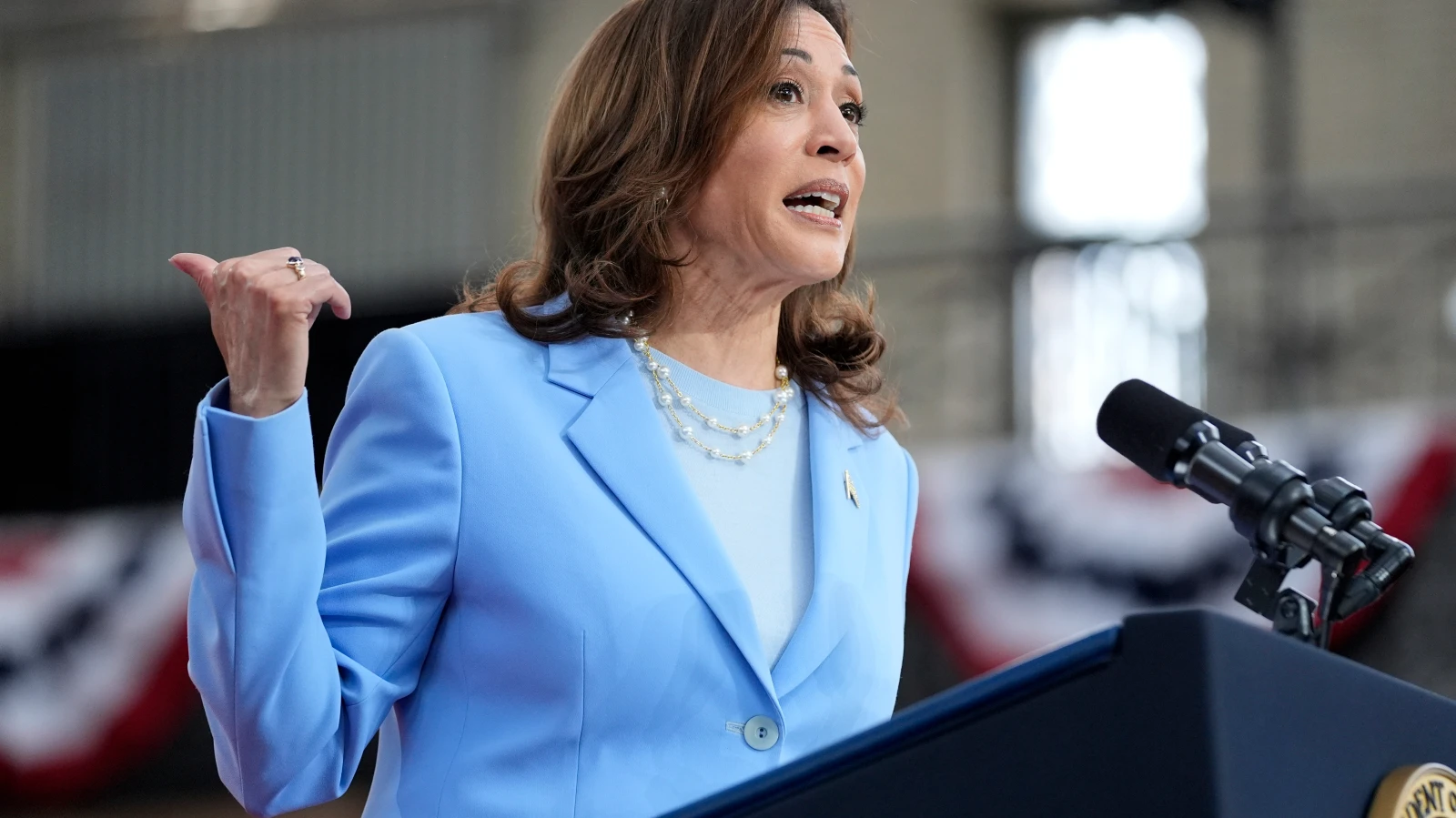 US-Vizepräsidentin Harris an Ukraine-Konferenz auf dem Bürgenstock, © Keystone/SDA US-Vizepräsidentin Harris an Ukraine-Konferenz auf dem Bürgenstock, © Keystone/SDA