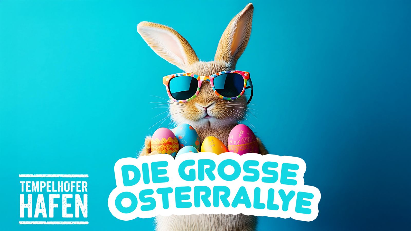 Radio TEDDY vor Ort bei der großen Osterrallye im Tempelhofer Hafen! 