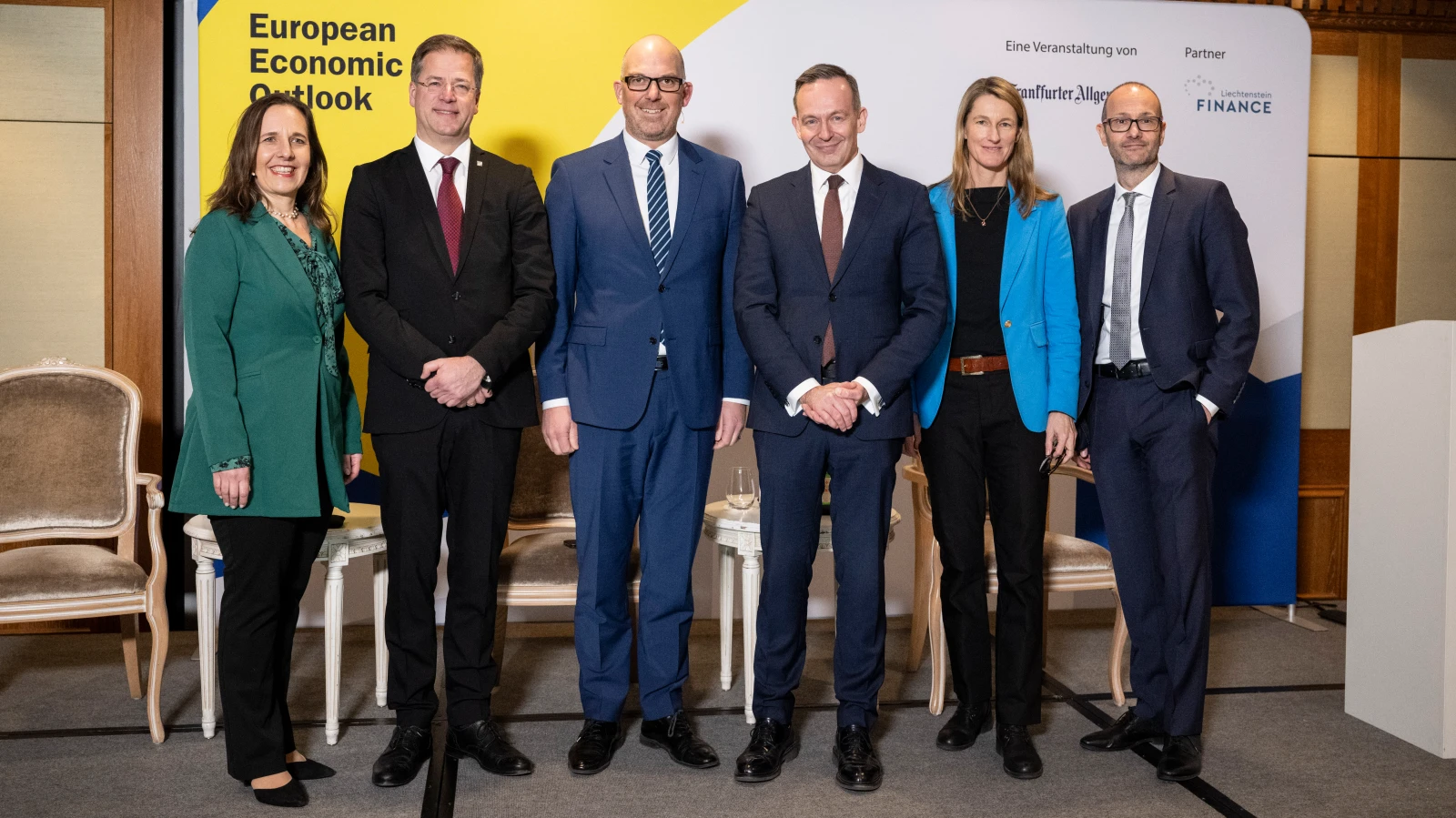 Regierungschef Risch und Bundesminister Wissing zu Gast am European Economic Outlook, © Liechtenstein Finance e.V. Regierungschef Risch und Bundesminister Wissing zu Gast am European Economic Outlook, © Liechtenstein Finance e.V.